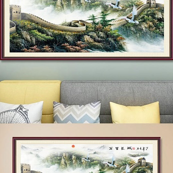 Great Wall Landscape Decorative Painting