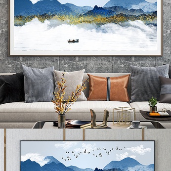 New Chinese Style Landscape Landscape Decorative Painting