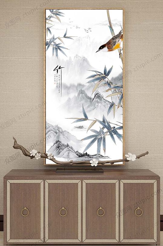 New Chinese Atrium Decorative Painting