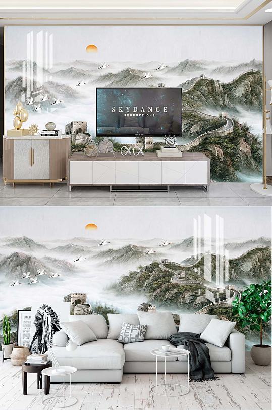 Great Wall TV Background